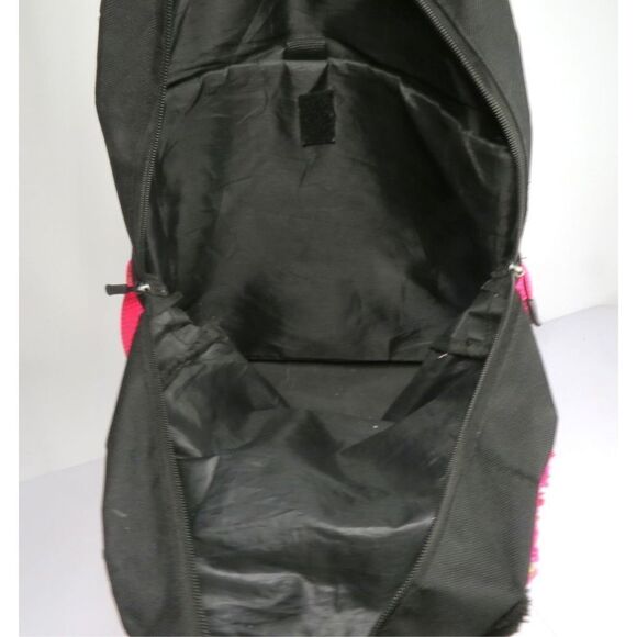 Kensie Girl Kitty Ears Sequin Pink Iridescent Computer Laptop Backpack Rare - Picture 6 of 7